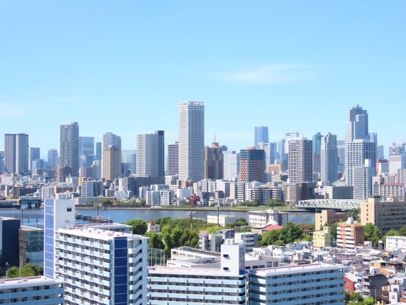スタジオからみた景色
